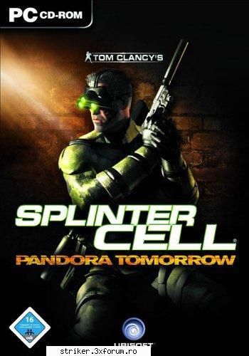 acesta este splinter cell pandora tomorrow. este la fel k si celelalte dar, altfel de grafica, alte