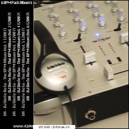 artist: dj dinte 6 bpm pack album's 
genre: 192kbps stereo :

va - dj dinte rosu - the bpm album