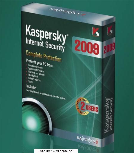 download 
aici kaspersky internet security 2009