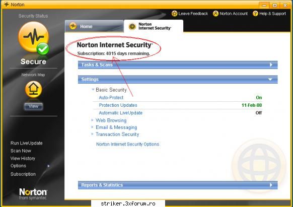 Norton Internet Security 2008 - Activ - Programe (Totul despre Software/Download)